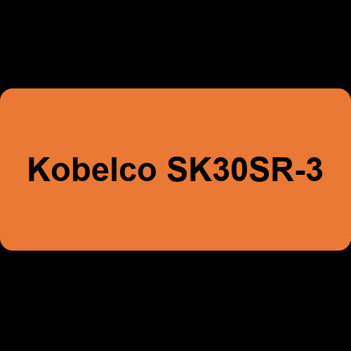 Kobelco SK30SR-3